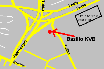 Bazilio KVB asukoht